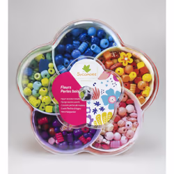Faujas Farandole De Fleurs Perles Bois, 3 an(s), 600 pièce(s)