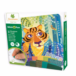 Faujas Stick'N Fun - Pm Mosaiques Jungle, 5 an(s), 1000 pièce(s)