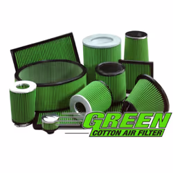 Remplacer votre filtre d'origine par un filtre GREEN permet d'augmenter la quantité d'air admise par votre moteur d'o- hausse ...
