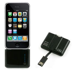 Muvit MUBATTSECIPHONEB banque d'alimentation électrique 1000 mAh Noir