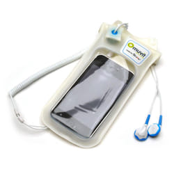 Muvit MUPAK0036 Housse pour lecteurs MP3/MP4 Étui Bleu, Transparent, Blanc