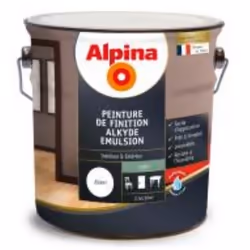 Alpina 3700178310211, Peinture, Prêt à l'emploi, Cadre de porte, Cadre de fenêtre, Volet pour fenêtre, Meubles, Bois, Portail ...