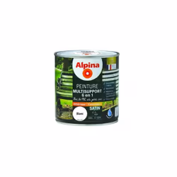 Peinture multisupport 6 en 1, intérieure et extérieure, d'aspect satiné, spécialement conçue pour protéger et décorer les boi ...