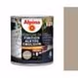 Peinture Alpina Alkyde émulsion 05L Brillant - Muscade - Boiserie - Intérieur