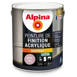 Alpina Peinture Acrylique Multisupports - Satin 25L - VIEUX ROSE