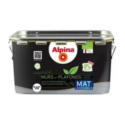Peinture - Alpina - Murs et Plafonds - 0% Conservateur - Mat - 25L