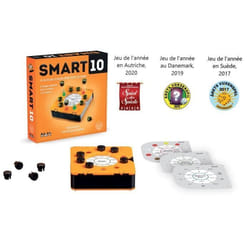 Jeu de quiz SMART10 - Blanc - Mixte - Adulte - 15 ans - 2 joueurs ou plus - 20 min