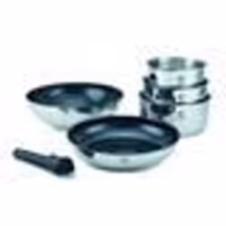 Set 6 pièces amovible 'réactif' inox Laguiole LA-9120845