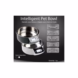 Gamelle pour chien et chats avec balance intégrée - Intelligent pet Bowl - Eyenimal Désignation : Gamelle balance Couleur : Blanc Eyenimal 250141