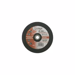 Disque abrasif à ébarber acier diamètre 230 centre déporté 230 x 6,4 x 22,2 Ø1 X Ep X Ø2