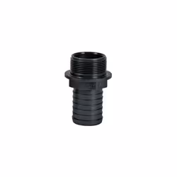 Description générale Raccord droit cannelé fileté mâle, spécialement conçu pour les tuyaux d'un diamètre de 40 mm (1'1/2). Ce ...