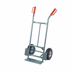 Ribimex PRCD, Métal, Plastique, Diable, Gris, Rouge, 250 kg, 2 roue(s), 26 cm