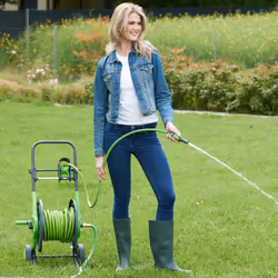 Ribimex PRA/DB.1103 enrouleur de tuyau d'arrosoir de jardin