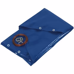 Ribitech - bâche de protection pour piscines rondes 520cm bleue - prbp140r52