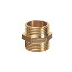Ribimex - Double mamelon laiton m/m 1'1/4