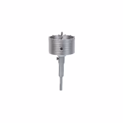 Description générale Scie trépan en carbure de tungstène avec système SDS, conçue pour percer divers matériaux de constructio ...