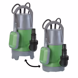 Ribimex PRPVC755CC, Pompe à charge, 750 W, Secteur, 13000 l/h, Noir, Vert, Argent