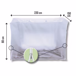 Ribimex PRH090BAL220 Housse pour meuble de jardin