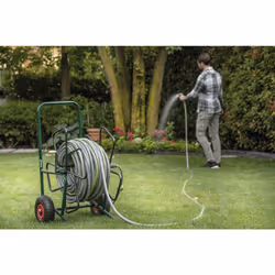 Ribimex PRA/DB.1111 enrouleur de tuyau d'arrosoir de jardin