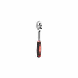 Description générale Clé à cliquet réversible en chrome vanadium avec un manche bi-matière antidérapant. Elle dispose d'un bo ...