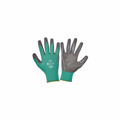 Gants en nylon, de type à fil continu, revêtus de matière plastique microporeuse/transpirante : ils peuvent être portéstoute  ...
