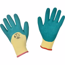 Gants rosier en nylon. de type a fil continu. revetus de matiere plastique microporeuse/transpirante : ils peuvent etre porte ...