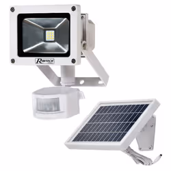 Ribiland a pensé à tout ! Et vous propose un projecteur solaire LED C.O.B possédant un détecteur de mouvement à placer à l'ex ...