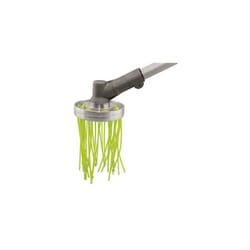 Ribimex - Tête universelle aluminium de desherbage diamètre 120mm avec 36 fils