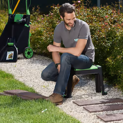 Ribimex PRAGENP1 Tabouret agenouilloir et siège de jardin - Vue supplémentaire 4