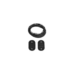 Kit de fixation gris pour brise-vue 30 pièces + 4 m de fil
