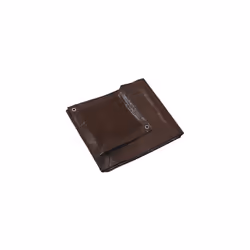 Bâche 120gr/m² 5x8m marron , RIBIMEX Bâche lourde imperméable et imputrescible pour protéger murs, sols, machines et matériau ...