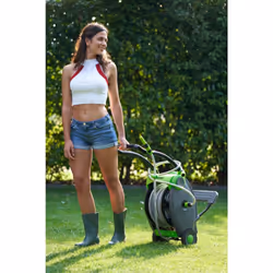 Ribimex PRDP41 enrouleur de tuyau d'arrosoir de jardin