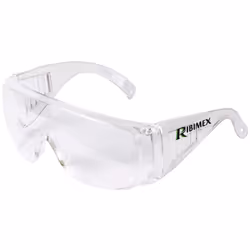 Lunettes de protection , RIBIMEX Lunettes de protection monobloc. Idéales pour les porteurs de lunettes de vue. Verre en poly ...