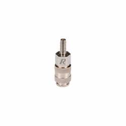Raccord rapide air cannelé 8mm automatique universel Standard D, I, S, USA cannelé pour tuyau de 6/8 mm en acier nickelé.