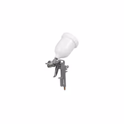 Pistolet peinture par gravité godet supérieur pour compresseur , Buse 1,5mm, 3,5 bar max, Godet 600 ml, 113L/MIN, Filetage 1/ ...