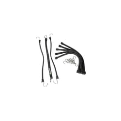 Ribimex - Lot de 8 tendeurs plats 36 cm largeur 1,5 cm avec crochets