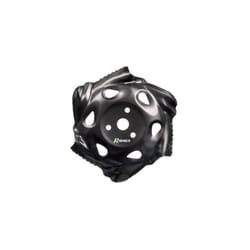 Ribimex - Lame de débroussailleuse et desherbage universelle en metal diamètre 235 mm