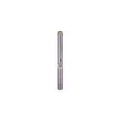 Pompe immergée grande profondeur 95m 1100w multicellulaire , Pompe grande profondeur 14 turbines. Corps de pompe inox Ø 90 mm ...