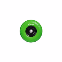 Roue increvable pour diable et chariot 260mm moyeu déporte Jante en métal laqué. Moyeu déporté. Axe Ø 16 (réduction) et 20 mm ...