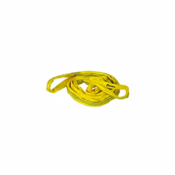 Élingue tube 3 tonnes x 4m jaune,PRSANEL3401T,RIBIMEX Ce type spécifique d'élingue est utilisé dans le levage et la manutenti ...