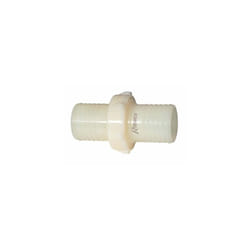 Ribimex - Raccord jonctions cannelées plastique pour tuyau, diam 50mm
