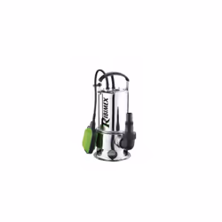 Pompe vide cave Pro inox 1100 W eaux chargées avec flotteur, PRPVC1101CI, RIBIMEX Pompe automatique dite "vide cave" pour eau ...