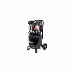 Compresseur électrique vertical 1cv 24 litres silencieux,PRCOMP12/24SILVR,RIBIMEX Pour des applications courantes telles gonf ...