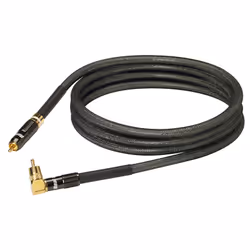 Real Cable SUB1801/2M00, RCA, Mâle, RCA, Mâle, 2 m, Noir