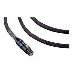 Real Cable CHEVERNY-II-EBU/1M00, XLR (3-pin), Mâle, XLR (3-pin), Femelle, 1 m, Noir