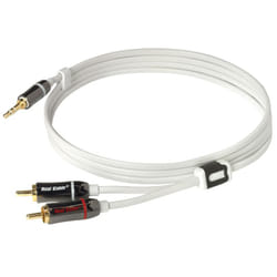 Real Cable iPLUG-J35M2M câble audio 1,5 m 3,5mm 2 x RCA Blanc