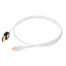 Real Cable iPlug-USB/Micro, 3 m, USB A, Micro-USB B, USB 2.0, Mâle/Mâle, Blanc