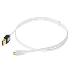 Real Cable iPlug-USB/Micro câble USB 3 m USB 2.0 USB A Micro-USB B Blanc