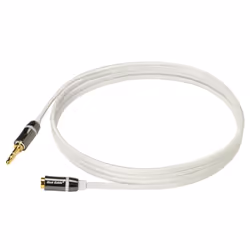 Real Cable 3.5mm M-3.5mm F, 3m, 3,5mm, Mâle, 3,5mm, Femelle, 3 m, Blanc