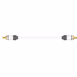 Real Cable SUB-1, RCA, Mâle, RCA, Mâle, 3 m, Blanc